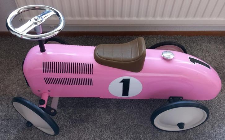 Loopauto nummer 1 - Retro Roller, Kinderen en Baby's, Speelgoed | Buiten | Voertuigen en Loopfietsen, Zo goed als nieuw, Loopfiets