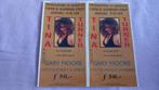 Twee concertkaarten Tina Turner 24 augustus 1990 Galgenwaard, Twee personen