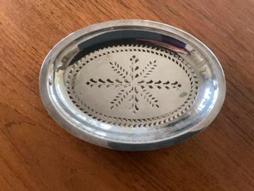 Zilver plate serveerschaaltje beschikbaar voor biedingen