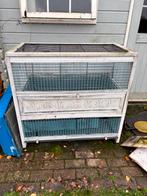 Hok/kooi, Dieren en Toebehoren, Knaagdieren en Konijnen | Hokken en Kooien, 110 cm of meer, Zo goed als nieuw, Hok, Ophalen