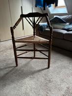 Antiek 3-poot stoeltje Akersloot, Huis en Inrichting, Stoelen, Antiek, Gebruikt, Bruin, Ophalen of Verzenden
