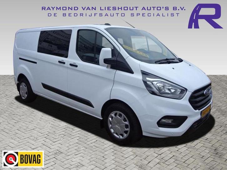 Ford Transit Custom 320 2.0 TDCI L2H1 Trend Dubbele cabine 6, Auto's, Bestelauto's, Bedrijf, Te koop, ABS, Airconditioning, Boordcomputer