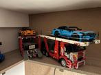 Lego Technic Transporter + 2x auto, Ophalen, Gebruikt, Complete set, Lego