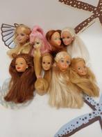 Barbie diverse hoofdjes, Verzamelen, Ophalen of Verzenden, Gebruikt, Pop