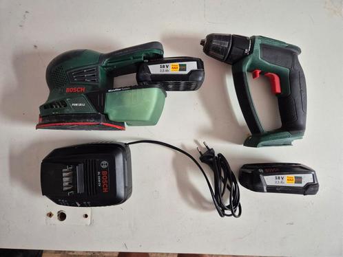 Bosch Schroefmachine#schuurmachine verkocht#18 volt, Doe-het-zelf en Verbouw, Gereedschap | Boormachines, Gebruikt, Boor- en Schroefmachine