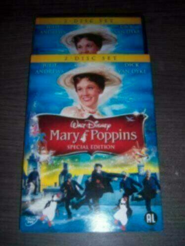 Walt Disney Classics Mary Poppins met schuifhoes nieuw 2disc, Cd's en Dvd's, Dvd's | Tekenfilms en Animatie, Zo goed als nieuw