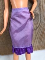 Paarse glansrok, Ophalen of Verzenden, Zo goed als nieuw, Barbie