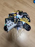 Photobooth props, Ophalen of Verzenden, Nieuw, Versiering, Geboorte of Huwelijk