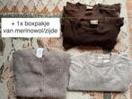 3x Dilling rompers + 2x boxpakjes + 1x trui van Cashmere, Ophalen, Zo goed als nieuw, Jongetje of Meisje, Nacht- of Onderkleding