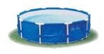 Intex frame zwembad, zandfilterpomp, alle toebehoren 366x99, 300 cm of meer, 200 tot 400 cm, Rond, Gebruikt