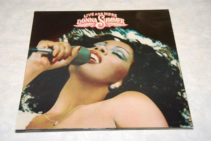 Donna Summer – Live and More LP Vinyl, Cd's en Dvd's, Vinyl | R&B en Soul, Gebruikt, Soul of Nu Soul, 1960 tot 1980, 12 inch, Ophalen of Verzenden