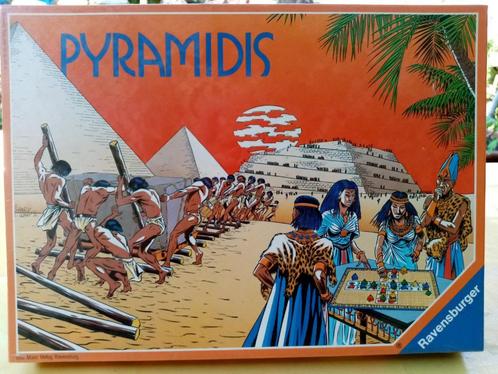 Pyramidis, nieuwstaat en vele andere spelletjes, Hobby en Vrije tijd, Gezelschapsspellen | Bordspellen, Zo goed als nieuw, Ophalen of Verzenden