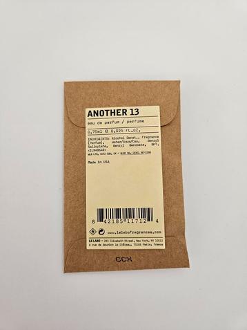 Le Labo - Eau de Parfum - Another 13 - 0,75ml beschikbaar voor biedingen
