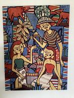 Batik doek, Antiek en Kunst, Ophalen of Verzenden