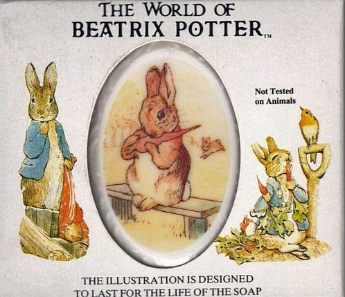 Zeepje The world of Beatrix Potter, Verzamelen, Stripfiguren, Nieuw, Gebruiksvoorwerp, Overige figuren, Ophalen of Verzenden