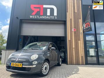 Fiat 500 1.2 Lounge/nardo-grey/airco/PANO/LM-velgen/2 sleute beschikbaar voor biedingen