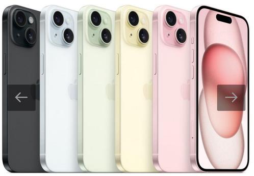 iPhone 15 128 gb 3 kleuren geseald factuur + Garantie, Telecommunicatie, Mobiele telefoons | Apple iPhone, Zo goed als nieuw, 128 GB
