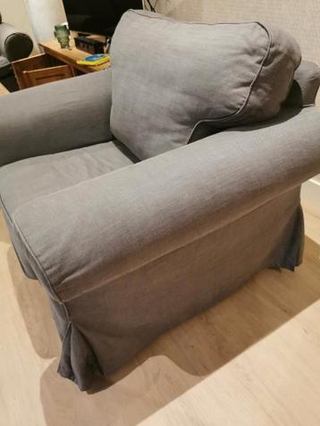 Ikea Ektorp fauteuil grijs - comfortabel en stijlvol! - afbeelding 3