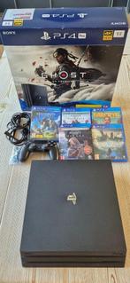 Playstation 4 pro 1TB compleet, Spelcomputers en Games, Spelcomputers | Sony PlayStation 4, Ophalen, Met games, Zo goed als nieuw