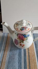 Epiag koffie pot met Bloemmotief, Gebruikt, Overige typen, Ophalen of Verzenden, Overige stijlen