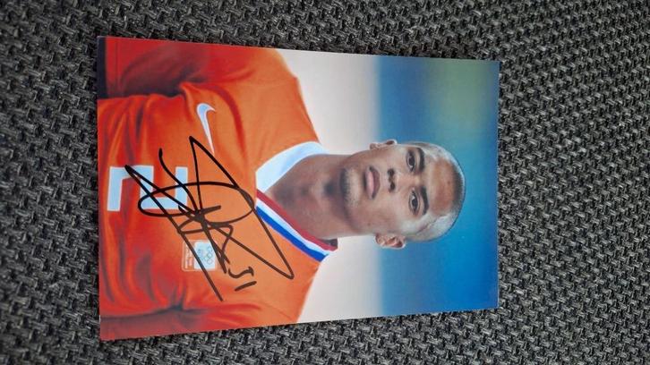 Foto met originele handtekening G. Zuiverloon # Feyenoord, Verzamelen, Sportartikelen en Voetbal, Nieuw, Overige typen, Feyenoord