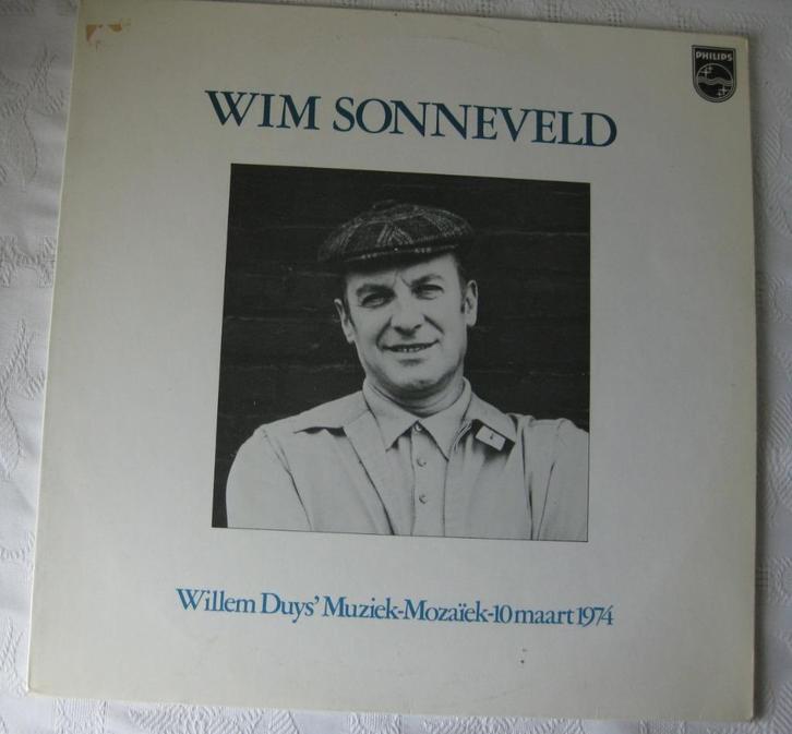 LP Wim Sonneveld Willem Duys' Muziek Mozaïek 1974, Cd's en Dvd's, Vinyl | Nederlandstalig, Zo goed als nieuw, Pop, 12 inch, Ophalen of Verzenden