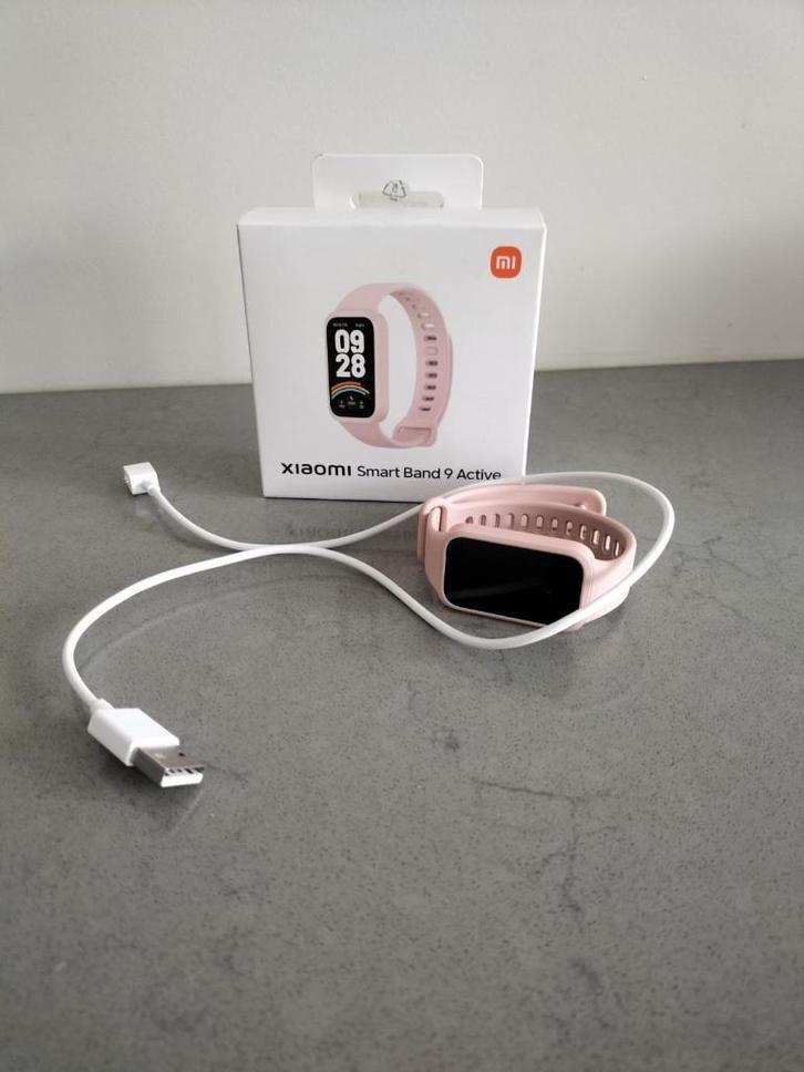 Xiaomi Smart Band 9 Active – Roze, Sieraden, Tassen en Uiterlijk, Sporthorloges, Nieuw, Android, Roze, Hartslag, Slaap, Stappen