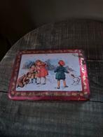 Koekjes blik met winters tafereel, Ophalen of Verzenden, Gebruikt, Overige