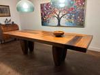 Eettafel design Henk Vos, Ophalen, Gebruikt, 200 cm of meer, 50 tot 100 cm