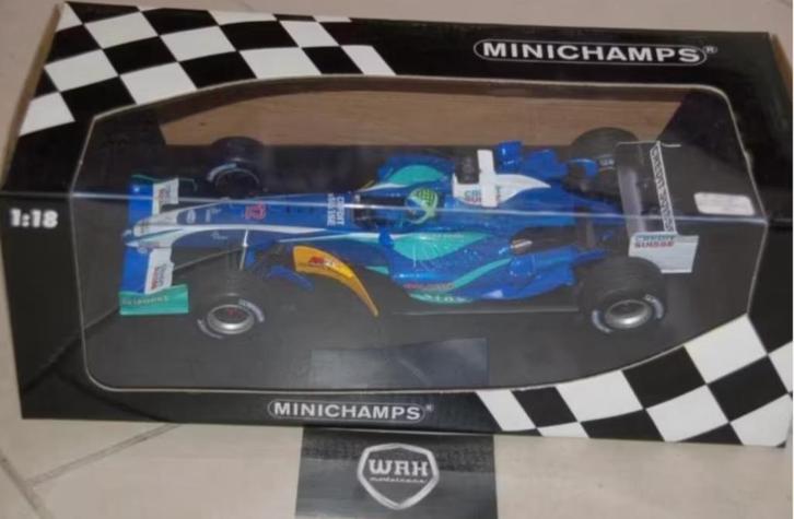 SALE 1:18 F1 SAUBER PETRONAS C24 MASSA Minichamps in box WRH, Hobby en Vrije tijd, Modelauto's | 1:18, Zo goed als nieuw, Auto
