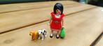 Playmobil Vrouw met puppy's (5490), Ophalen, Gebruikt, Complete set