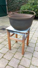 Te koop mooie ijzeren schaal., Ophalen of Verzenden, Gebruikt