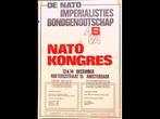 poster  'De NATO: Imperialistisch Bondgenootschap'