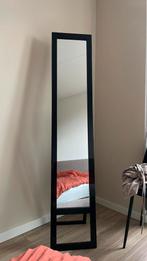 Grote passpiegel zwart, Huis en Inrichting, Woonaccessoires | Spiegels, Ophalen, Minder dan 50 cm, Gebruikt, 150 tot 200 cm