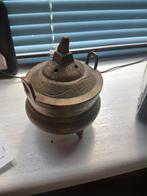 Antieke Bronzen Wierookbrander met Deksel, Antiek en Kunst, Ophalen of Verzenden, Brons