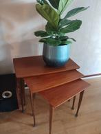 bijzet tafeltjes 3x, Huis en Inrichting, Tafels | Sidetables, Ophalen, 25 tot 50 cm, 50 tot 100 cm