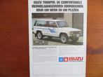 Isuzu Trooper De Comfortabele vierwielaangedreven doordouwer, Ophalen of Verzenden, Nieuw, Overige merken