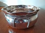 Verzilverde bowl, kom. Vintage, Ophalen of Verzenden