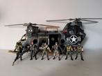 Soldier Force Chinook met soldaten en voertuigen, Ophalen of Verzenden, Gebruikt
