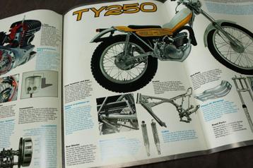 Yamaha TY250 trial motorfiets verkoop folder  beschikbaar voor biedingen