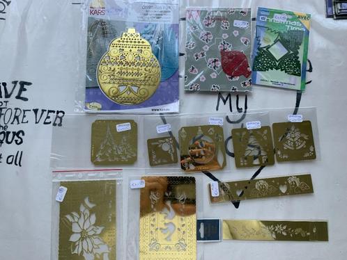 Embossing mallen 12x Kerst kaarten maken, Hobby en Vrije tijd, Kaarten | Zelf maken, Nieuw, Pons of Mal, Kerst, Ophalen of Verzenden