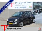 Fiat 500 1.2 Lounge Panoramadak/Airco/Radio-CD speler/Multif, Auto's, Fiat, Voorwielaandrijving, 12 maanden, Stof, Gebruikt