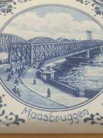 tegel Delfts Blauw Maasbruggen Rotterdam, Antiek en Kunst, Ophalen