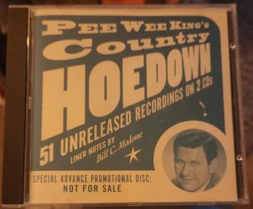 Promo CD Pee Wee King's Country KRASVRIJ PROMO CD beschikbaar voor biedingen