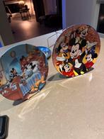2 Limited Edition Mickey Mouse Bordjes Disney Amerika, Verzamelen, Ophalen of Verzenden, Mickey Mouse, Zo goed als nieuw, Servies