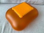 Alessi Mary Biscuit koekjestrommel/koektrommel oranje, Ophalen of Verzenden, Gebruikt