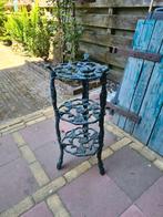 Antiek, brocante gietijzeren plantentafeltje/ bijzettafeltje, Ophalen
