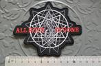 Slipknot vrij  mooie shaped all hope is gone patch 58, Verzenden, Nieuw, Kleding