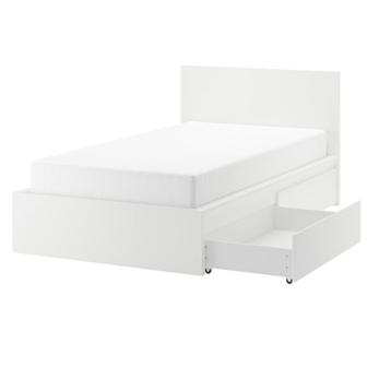 Bed frame with 2 drawers (x2)