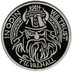 In Odin we Trust Valhalla stoffen opstrijk patch embleem, Verzamelen, Stickers, Nieuw, Verzenden